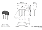 CSTLS-G,進(jìn)口晶振,壓電晶體